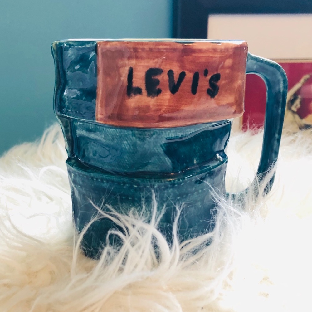 Cute Kitsch Blue Jean Mug